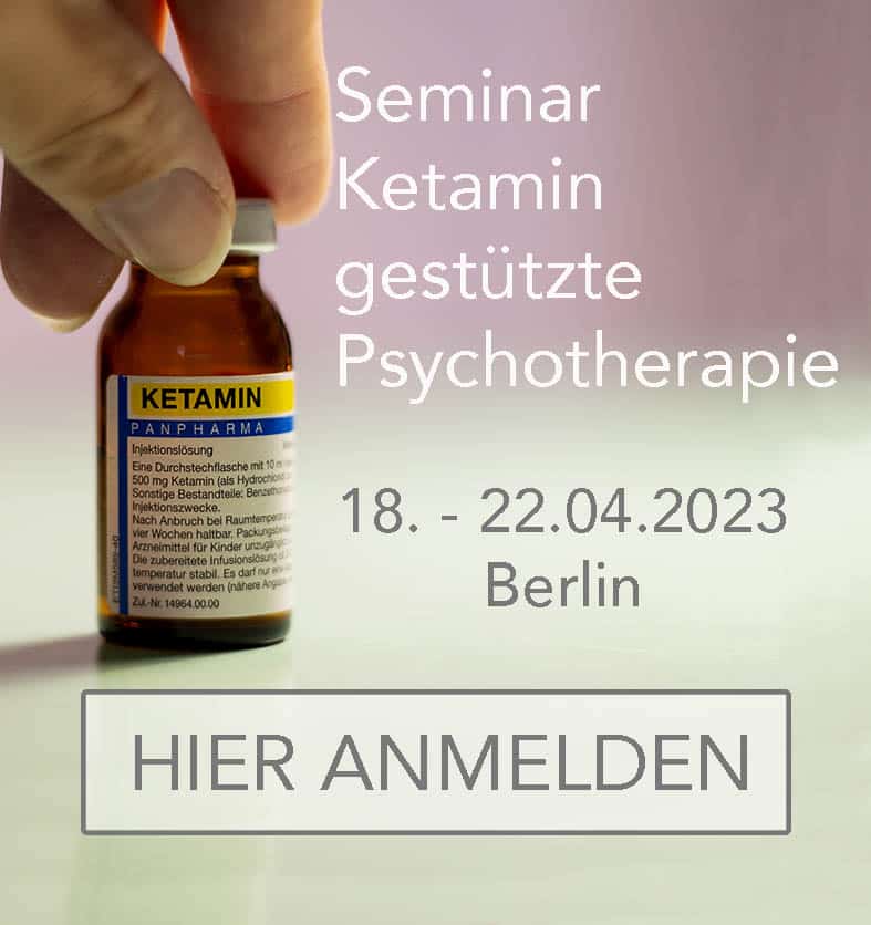 seminar ketamin gestützte psychotherapie berlin 2023